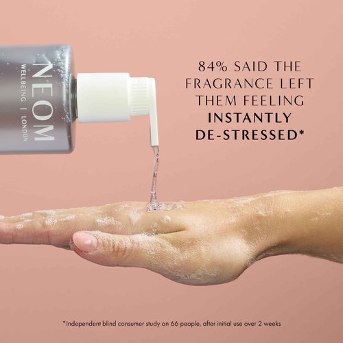 Neom Real Luxury Hand Wash Refill, 600ml I 24 essential oils, including lavender, jasmine and sandalwood I 100% recyclable 600ml refill pouch I Cleanse, Soften and Replenish