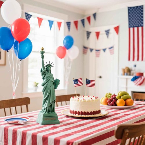 Patriotic Flag Statue of Liberty Lip Balm 60 Pack, 4th of July Party Favors, Moisturizing Lip Balm Bulk for New York Party Favors, Patriotic Freedom Day Gifts for Women Men