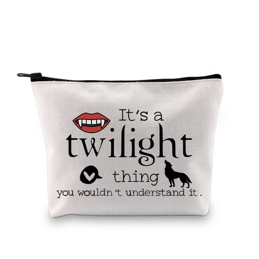 GJTIM TV Show Inspired Gift It’s A Twil Thing You Wouldn’t Understand It Zipper Pouch Makeup Bag for Fans (Twil thing bag)