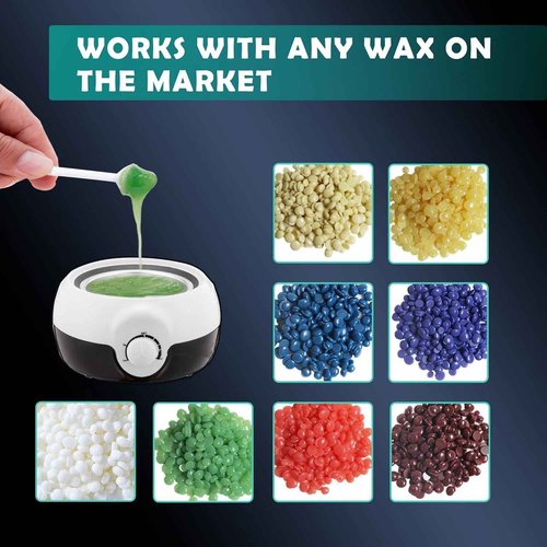 500 Pcs Wax Sticks, Nose Wax Kit Accessories, Waxing Sticks for Nostril Nasal Cleaning, Ear Face Eyebrows Hair Removal for Men Women