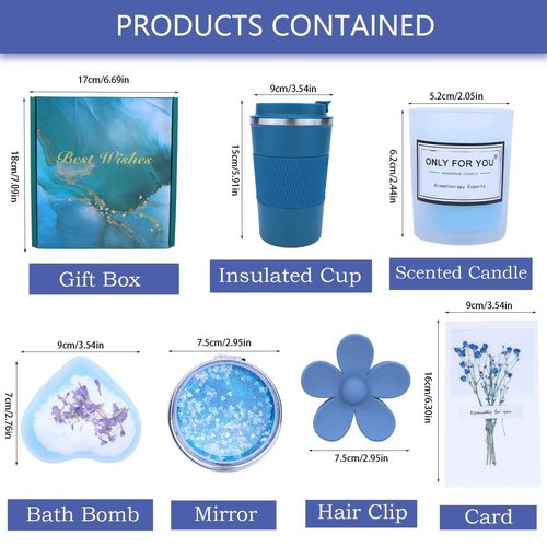 Arawat Birthday Gifts for Women Mom Sister Girlfriend Nurse Self Care Spa Gifts for Women Best Friend Gift for Woman Christmas Valentine Birthday Gift Basket