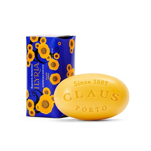 Claus Porto - Ilyria Honeysuckle Body Soap for Men + Women | Floral, Cleansing, Nourishing | Handcrafted, Aromatic, Delicate, Fresh (150g | 5.3 oz)