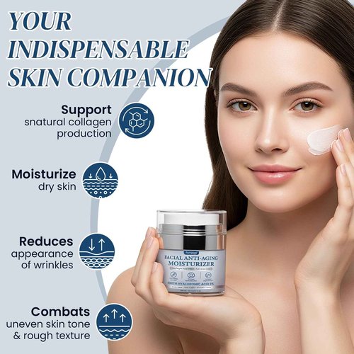 Collagen Cream for Face With Retinol and Collagen Used for Moisturizer Firming Anti Wrinkle Collagen Anti Wrinkle Day Night Creamfor Face Used for Women and Men 2Pack 1.7 Fl Oz