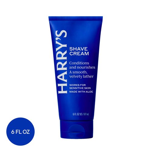Harry's Shaving Cream for Men with Aloe and Eucalyptus - (4 Pack) 6 oz - Conditions Skin and Softens Facial Hair for Shaving - Safe for Sensitive Skin