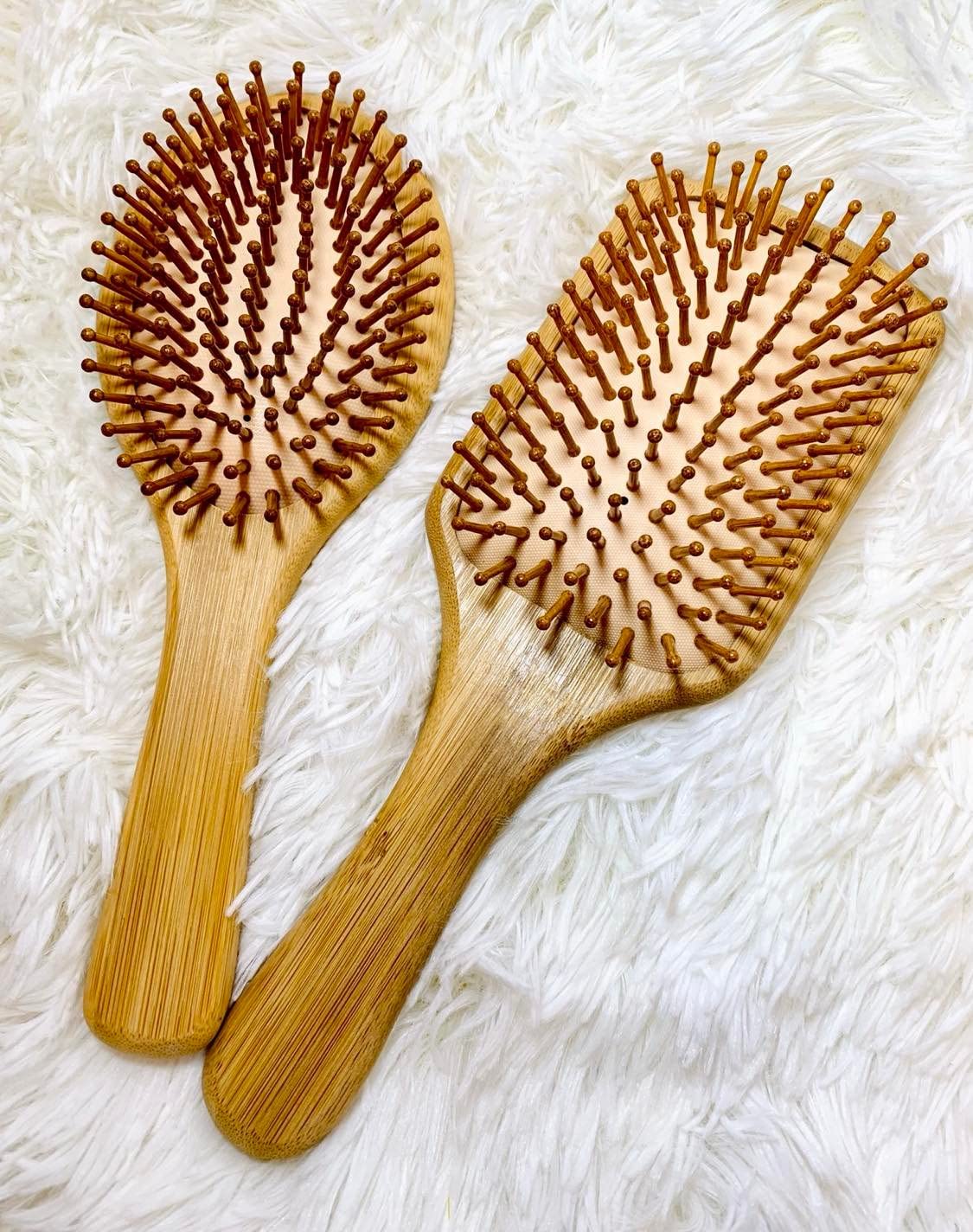 Sunflower Bamboo Hair Brush (Round)