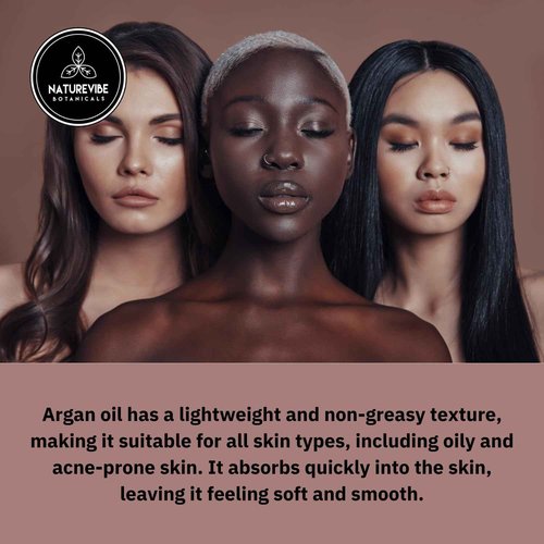 Naturevibe Botanicals Argan Oil 32 Fl oz – Cold Pressed, Unrefined, Pure Moroccan Argan Oil for Hair, Skin, Face & Massage – Natural Carrier Oil for DIY Beauty & Aromatherapy