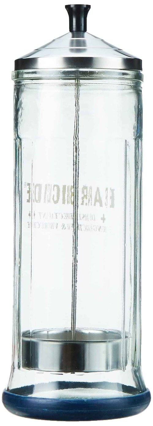 Barbicide Disinfecting Jar 37 Fl Oz, perfect for Salons & Barbers