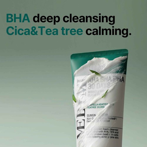 SOME BY MI AHA BHA PHA 30 Days Miracle Acne Clear Foam & 2EA Miracle Toner