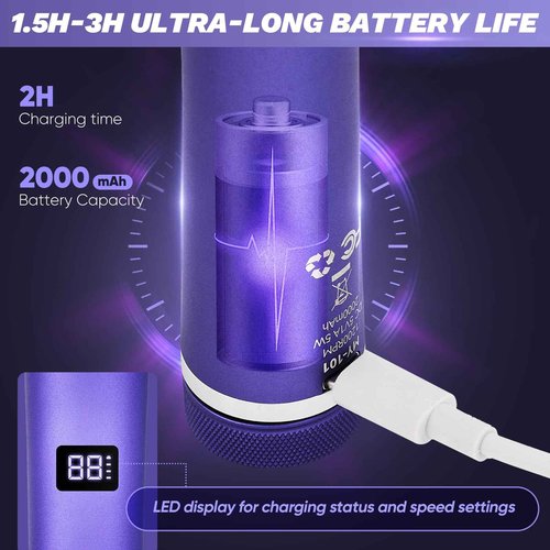 Saker Electric Foot Callus Remover, Electric Foot File Nail Grinder 2 in 1, Rechargeable Pedicure Tools for Feet with 60+10PCS Sandpaper & 12 Adjustable Speeds for Men Women Dead Dry Skin Calluses