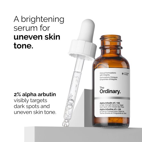 The Ordinary Dark Spot Collection - Skin Care Bundle Set - Vitamin C Suspension 23% + HA Spheres 2% 1 Fl Oz, Alpha Arbutin 2% + HA 1 Fl Oz, Hyaluronic Acid 2% + B5 1 Fl Oz