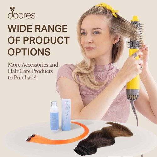 Doores I Tip Extensions, Blue 20 Inch 25g/25s, Human Hair Extensions, Straight Long Hair Extensions