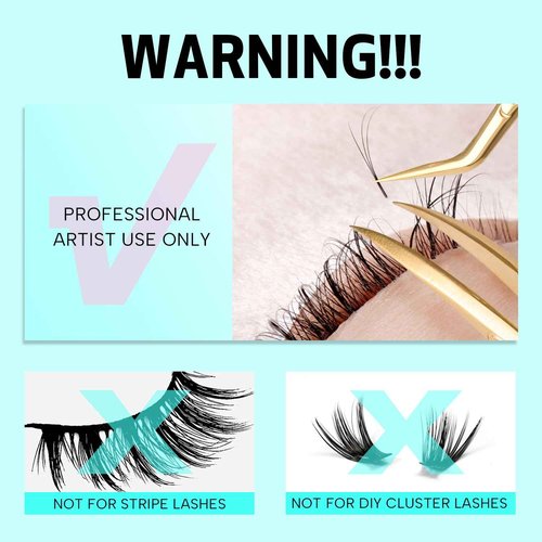 VAVALASH Easy Fan Lash Extensions +Professional Eyelash Extension Glue 5ml
