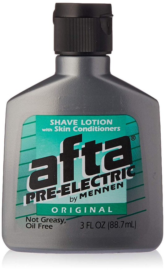 Afta Pre-Electric Shave Lotion With Skin Conditioners Original 3 oz (Pack of 11)