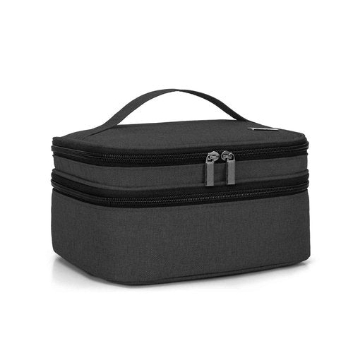 LUXJA Nail Polish Carrying Case - Holds 30 Bottles (15ml - 0.5 fl.oz), Double-layer Organizer for Nail Polish and Manicure Set, Black (Bag Only)