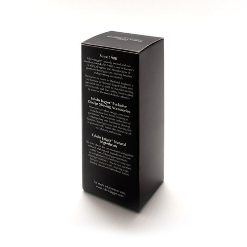 Edwin Jagger 81P36AMZ Classic Badger Shaving Brush for Shaving Cream or Soap for Men (Black)