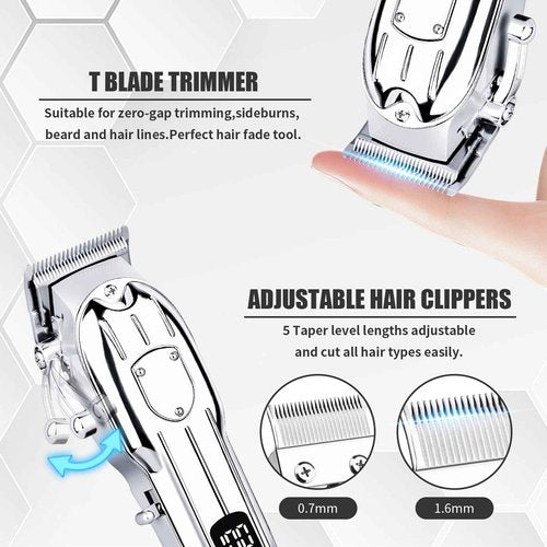 Hair Clippers for Men,Beard Trimmer for Mens,Professional Electric Hair Clipper Set,Men's Electric Hair Clipper,Cordless Hair Trimmer for Family,Gifts for Men.