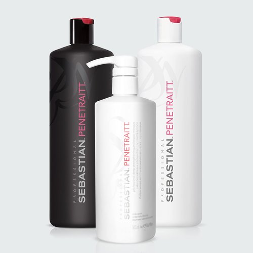 Sebastian Professional Penetraitt Deep Repair & Strengthening Masque | For Damaged & Color Treated Hair | 16.9 fl oz