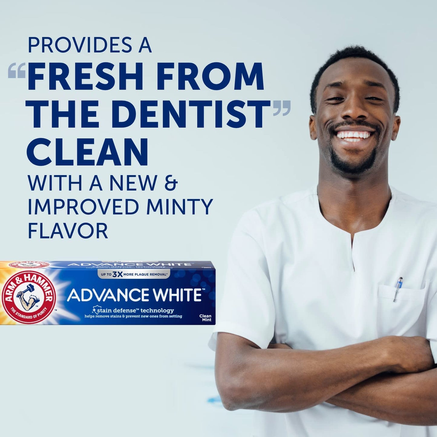 Arm & Hammer Advance White Extreme Whitening Toothpaste Clean Mint - 6 Oz- Pack of 5