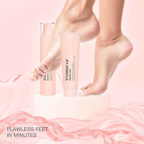 STARSKIN Fab Feet Fast, Instant Foot Peeling Spray, Foot File & Foot Cream for Soft & Smooth Skin, Premium Callus Remover for Rough Cracked & Dry Feet