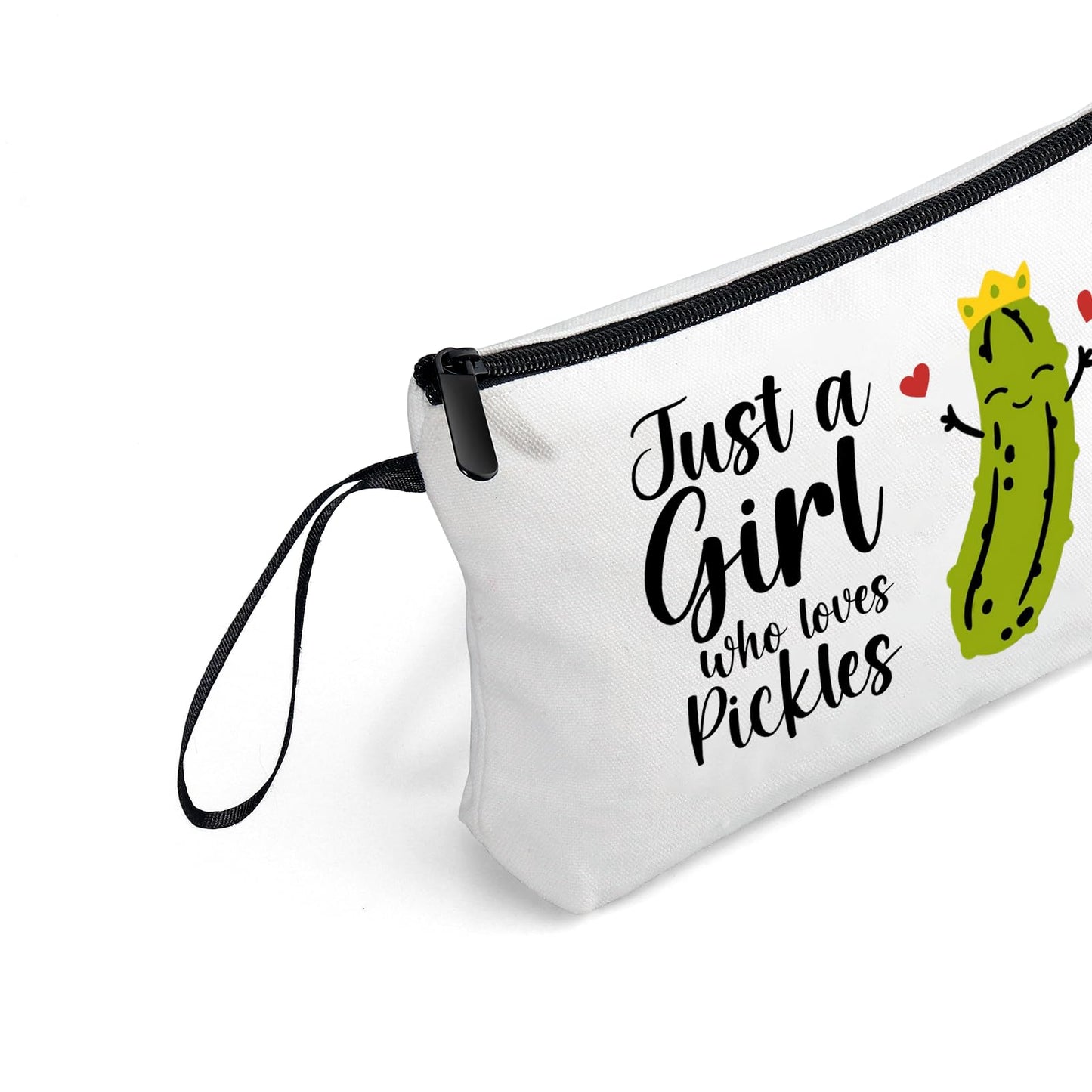 KONSOM Sister Gifts Funny, Quirky Gifts, Makeup Bag for Women, Gifts for Sisters from Sisters Adult, Gag Gifts,Pickle Gifts