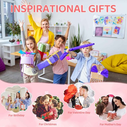 8 Pcs Valentines Teacher Appreciation Gifts - Cute Makeup Bag Gift Ideas for Teacher