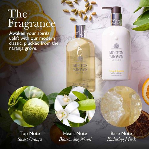 Molton Brown Orange & Bergamot Bath & Shower Gel 10 fl. oz.