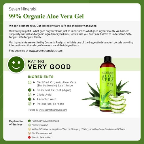 Seven Minerals Fermented Rice Water & Organic Aloe Vera Gel