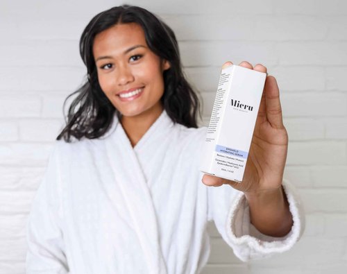 MIERU Epishield Hydrating Serum with Ceramides & Hyaluronic Acid – Restores Skin Barrier, Hydrates & Protects
