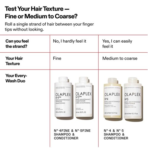 Olaplex Nº. 5 FINE Bond Maintenance Conditioner: Volumize & Strengthen | Gently Cleanse & Non Stripping | For Coily, Curly, Straight, and Wavy, 250 mL / 8.5 Fl. Oz.