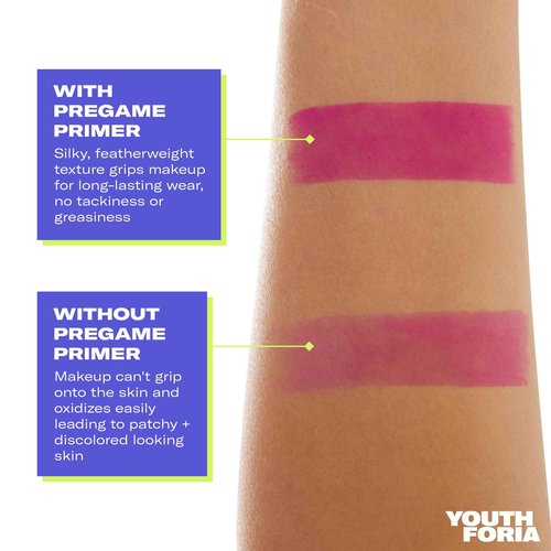 Youthforia Pregame Primer, Daily Protective, Hydrating Face Primer, Grips Makeup & Locks In Moisture For A Soft-Radiant Glow, Vegan & Cruelty-Free