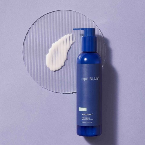 Capri Blue Body Serum – Body Hydrating Serum with Sodium Hyaluronate, Argan Oil & Jojoba Oil – Cruelty Free Lightweight Skin Moisturizer for Dry Skin (Volcano, 7.75 fl oz)