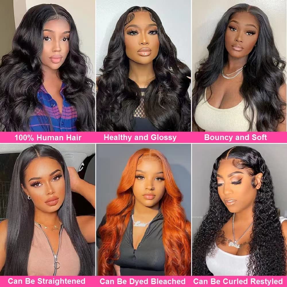 10A Brazilian Body Wave 1 Bundle 32 Inch Single Bundles Human Hair Body Wave One Bundle 100% Unprocessed Remy Virgin Human Hair Weave Bundles 1B Natural Black