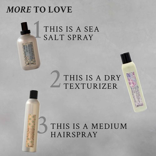 Davines This is a Texturizing Serum, Workable Formula For Creating Body And Structure, Shaping Blow Dry Styling, Paraben-Free, 5.07 Fl. Oz.