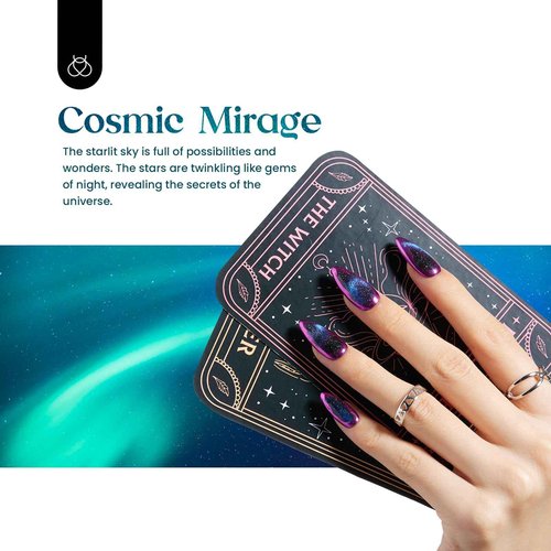 beetles Gel Polish Nail Art Gel Liner Set- 2 Popular Black White Colors with 24Pcs Gel Nail Polish Kit, 20 Color Changing Cat Eyes Gilitter Colors Gel Halloween Fall Nail for Girls Women