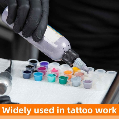 300 Pieces Tattoo Ink Caps,Tattoo Cups,Pigment Cups,Makeup Container Cap - 100 Small,100 Medium,100 Large - for Ink,Paints,Glues