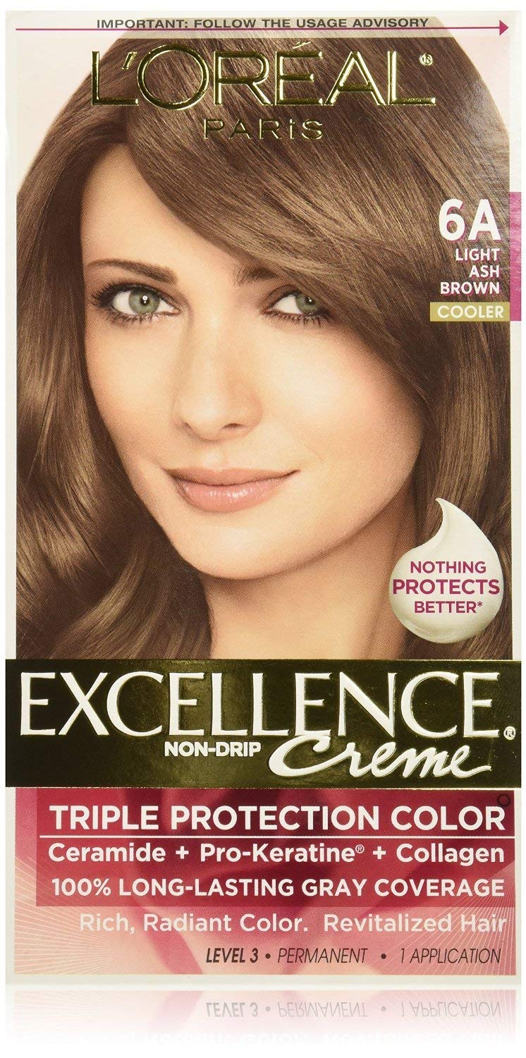 L'oreal Excellence Creme 6a Light Ash Brown