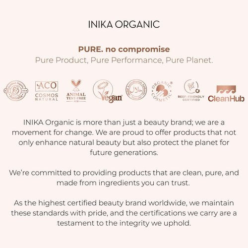 INIKA Organic Tinted Lip Oil | Bakuchiol, Squalane + Collagen in a Glossy Wash of Color. Luxuriously Smoothing & Hydrating Lipgloss. Natural, Vegan. 0.16 Fl oz (Blossom)
