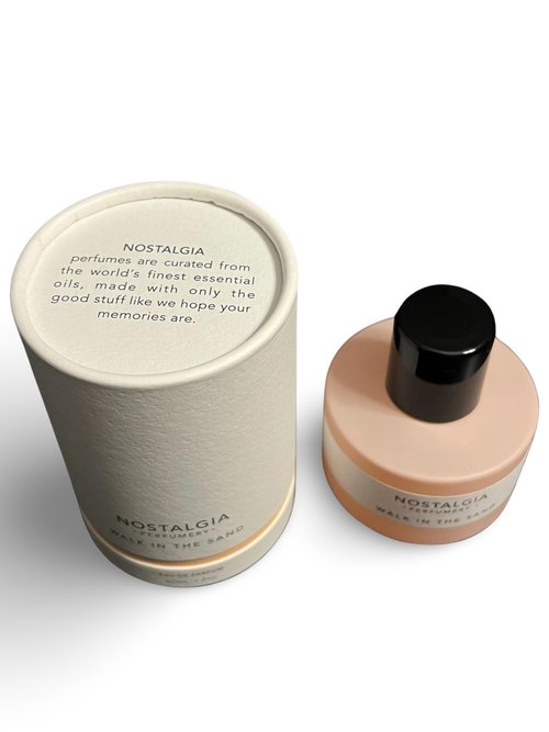 Generic Nostalgia Perfumery WALK IN THE SAND Eau de Parfum - 2 Fl Oz - Notes: Lemon Blossom, White Florals, Wood