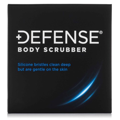 Defense Soap Body Scrubber Shower Hook Combo Set