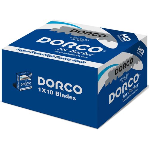Dorco Single Edge Razor Blades 1000 ct (10 boxes of 100 blades)
