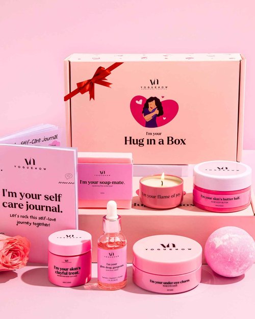 Spa Gifts for Women - Premium Self Care Spa Kit With Bath, Skin Care Sets & Self Care Items - Ultimate Pampering Set - Christmas Gifts for Women - Birthday Gifts- Spa Gift Baskets (Pack of 8)