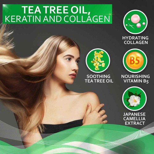 BELLISSO Tea Tree Oil Shampoo and Conditioner Set and Tea Tree Oil Conditioner