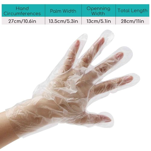 Paraffin Wax Bath Liners for Hand & Foot, Segbeauty Paraffin Heated SPA Mittens Foot Liners with Padded Terry Cloth, 200pcs Plastic Paraffin Baths Socks and Gloves for Thermal Home DIY SPA