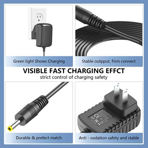 2.3V Charger for Braun Beard Trimmer BT3000 BT3020 BT3021 BT3022 BT3221 BT3222 BT3240 MGK3010 MGK3020 MGK3021 MGK3025 MGK3210 MGK3220 MGK3221 MGK3225 MGK3921 5513 5516 for Braun Clipper Power Cord