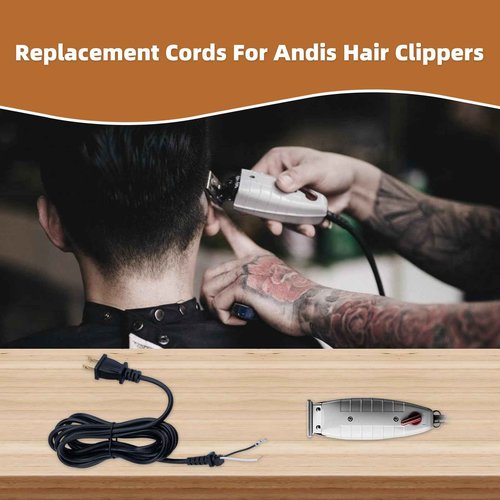 04624 Trimmer Cord Replacement for Andis T-Outliner Clippers Hair Trimmer (2 Wire)