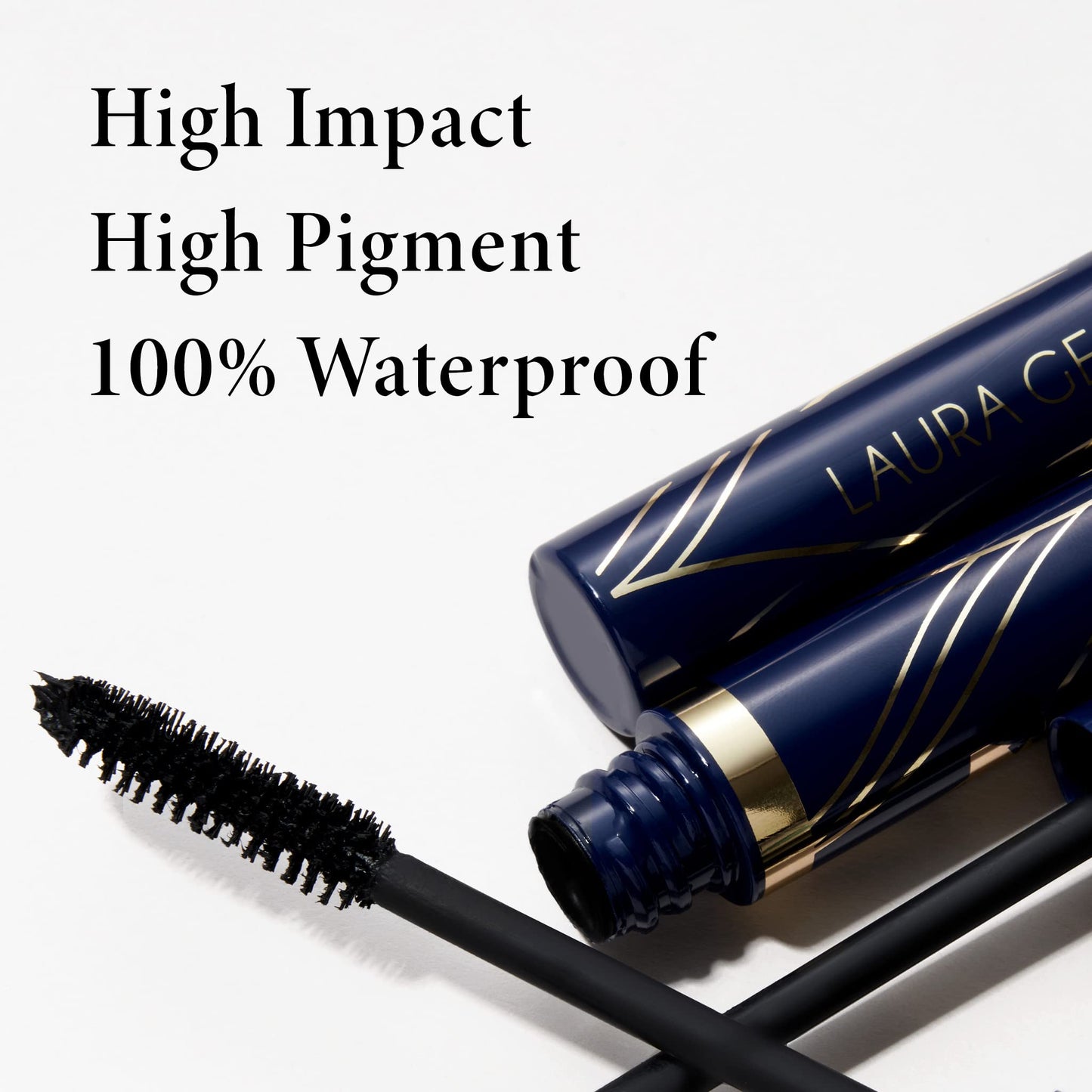 LAURA GELLER NEW YORK Always There Lengthening + Waterproof Mascara | Long-Lasting Mascara for Volume and Length Duo