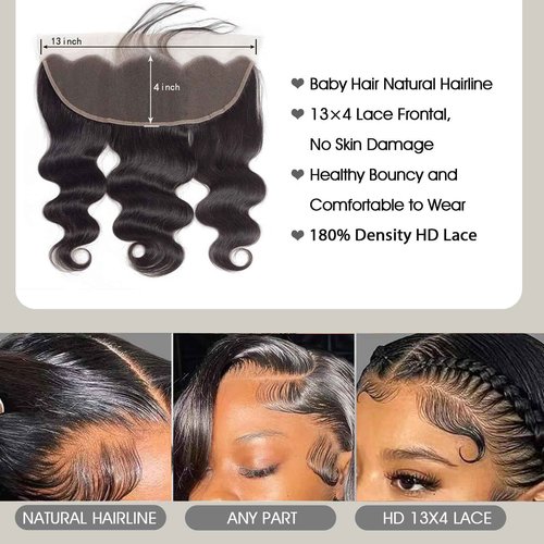 12A Brazilian Human Hair Bundles Body Wave Single Bundle Virgin Hair Bundles Body Wave Human Hair Sew in Weave Natural Black Color Hair 24 inch