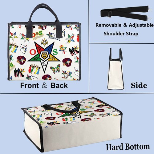 WZMPA Sisterhood Cosmetic Bag Sorority Sister Gift Sisterhood Makeup Zipper Pouch Bag Greek Sorority Gift (Star BG)