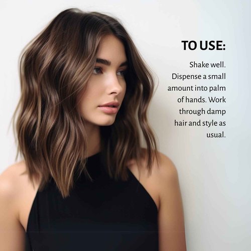 ECRU New York Body Building Fiber Mousse, Hair Mousse for Volume, Volumizer for Fine Hair, 6.76oz