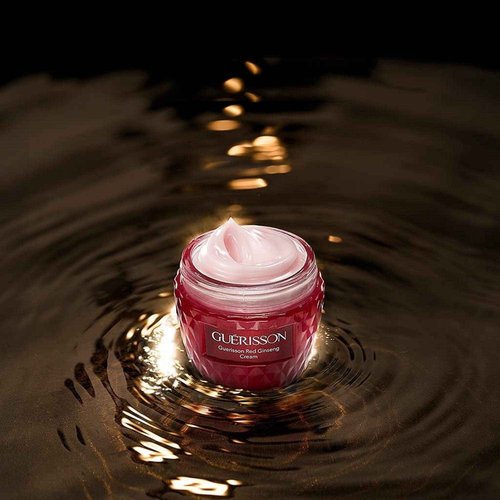 GUERISSON Red Ginseng Cream 2.03 fl.oz. (60g) - Contained Horse Oil & Red Ginseng Extract, Antioxidant & Powerful Hydrating Facial Cream